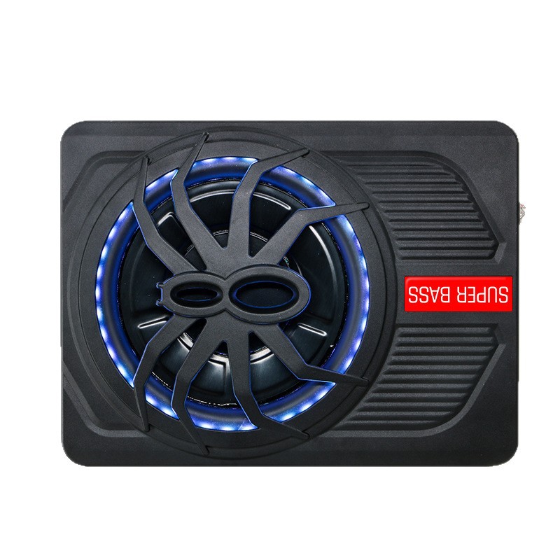 Ultra-Thin Car Audio Super Subwoofer Modified 12V Seat Active Car Subwoofer Speaker 10inch