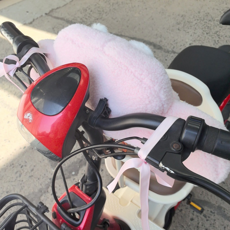 Cartoon Cute Electric Car Anti-Collision Pillow Child Seat Headrest Cushion Baby Battery Car Headrest