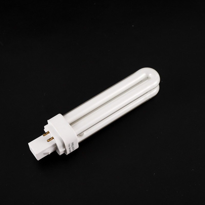 PLC double u eye protection lamp tube four-pin 10W 13W 18W 26wU type in-line energy-saving lamp 360-degree light-emitting plug-in