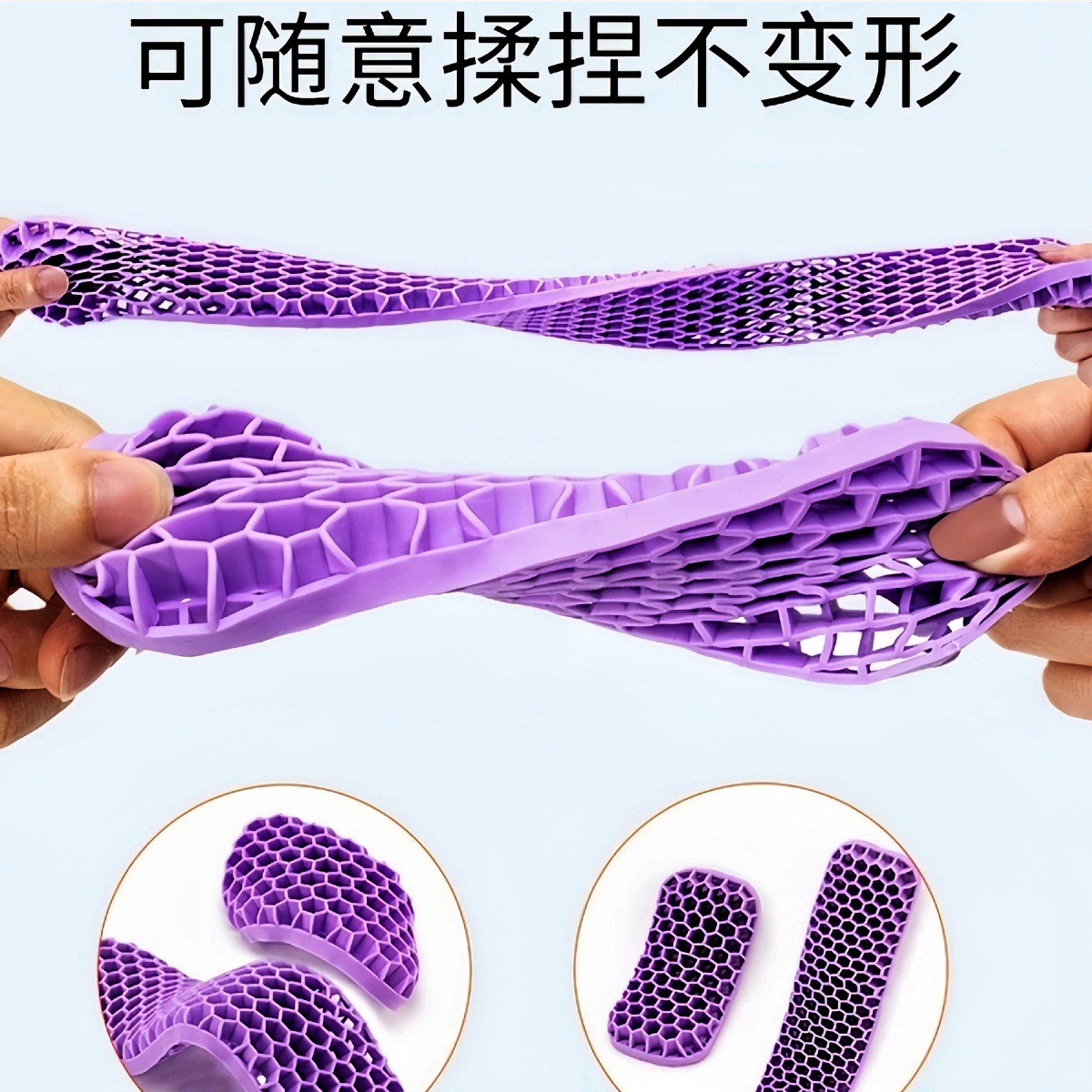 Wholesale New Tpe Honeycomb Computer Keyboard Hand Rest Mouse Pad Office Non-Slip Breathable Soft and Durable Wrist Guard