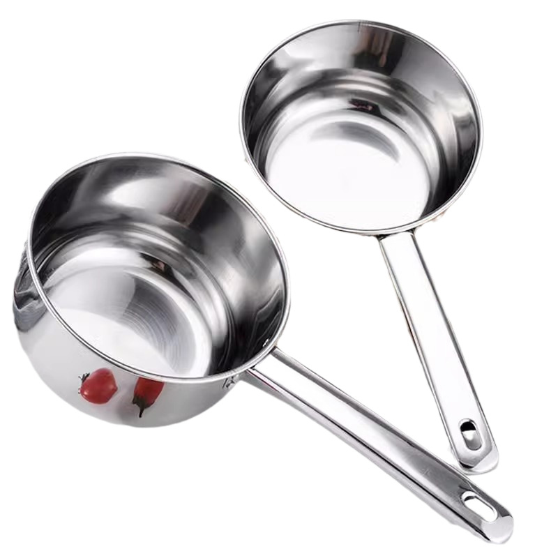 Stainless Steel Square Handle Water Spoon Soup Spoon Canteen Large Spoon Extended Water Scoop Kitchen Multifunctional Water Spoon Wholesale