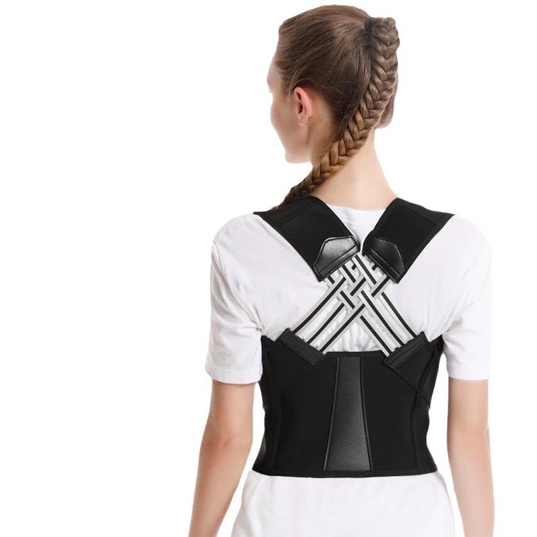 New Adult Shaping Men's and Women's Adult Correction Belt Invisible Shoulder Opening to Prevent Hunchback Corrector Back Posture Correction Belt