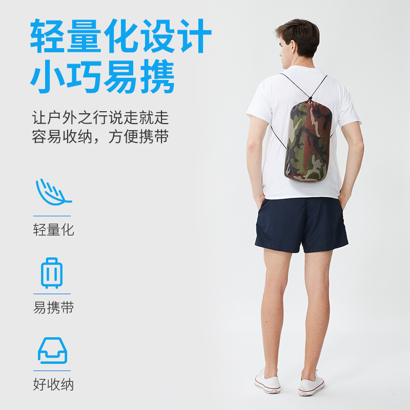 Factory envelope sleeping bag wholesale adult outdoor spring and autumn adult men and women thick warm portable camping