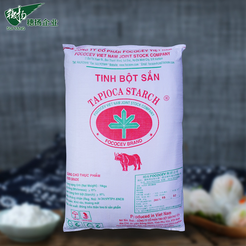 Оптовая продажа крахмала тапиоки из Вьетнама, сырой порошок для клея