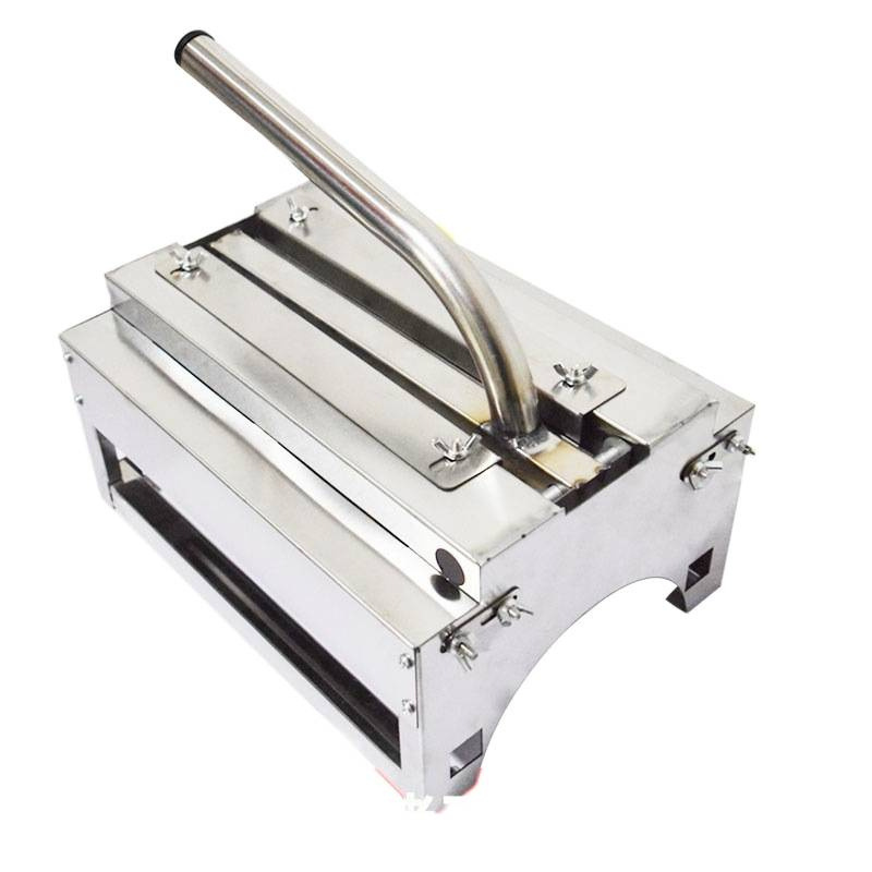 Factory Direct Sales Flower Cutting Machine 304 Stainless Steel Gluten Sausage Cutting Machine Commercial Use Simple New Model Lightweight