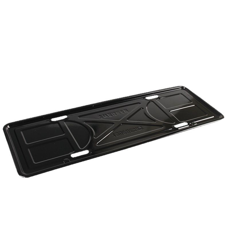 Manufacturer Wholesale License Plate Lights New Traffic Regulations Painted License Plate Frame License Plate Holder Fixing Screws