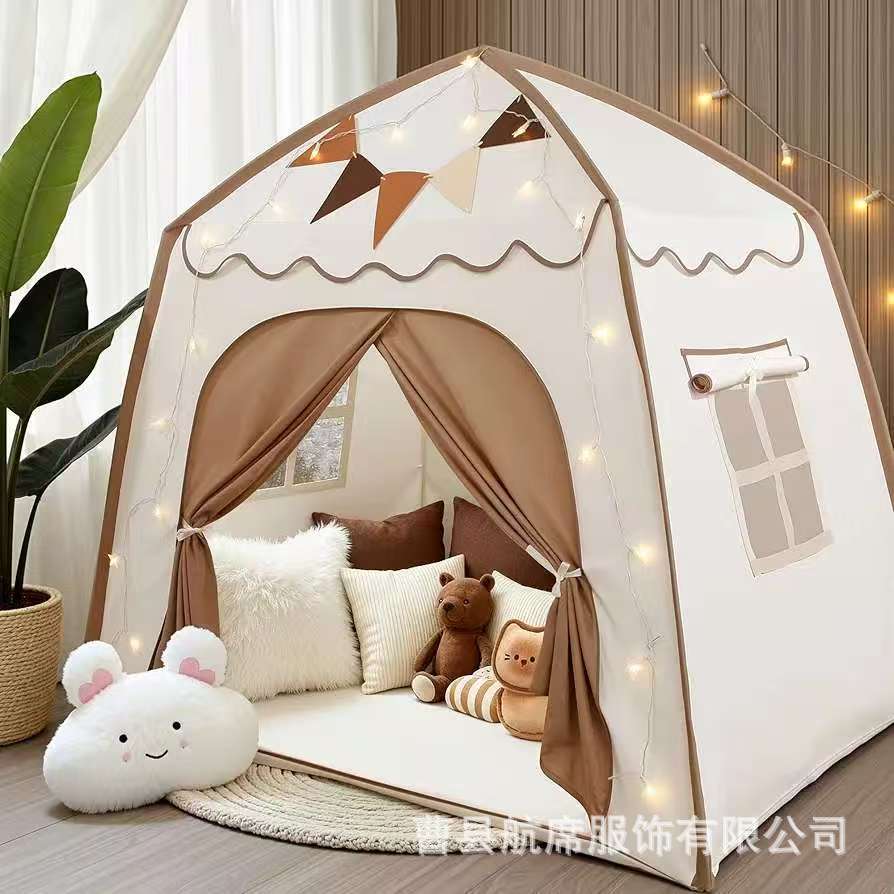 Кросс-бордерная креативная детская палатка для девочек Внутренний замок Игрушечный домик Принцессы Игровой секретный базовый дом