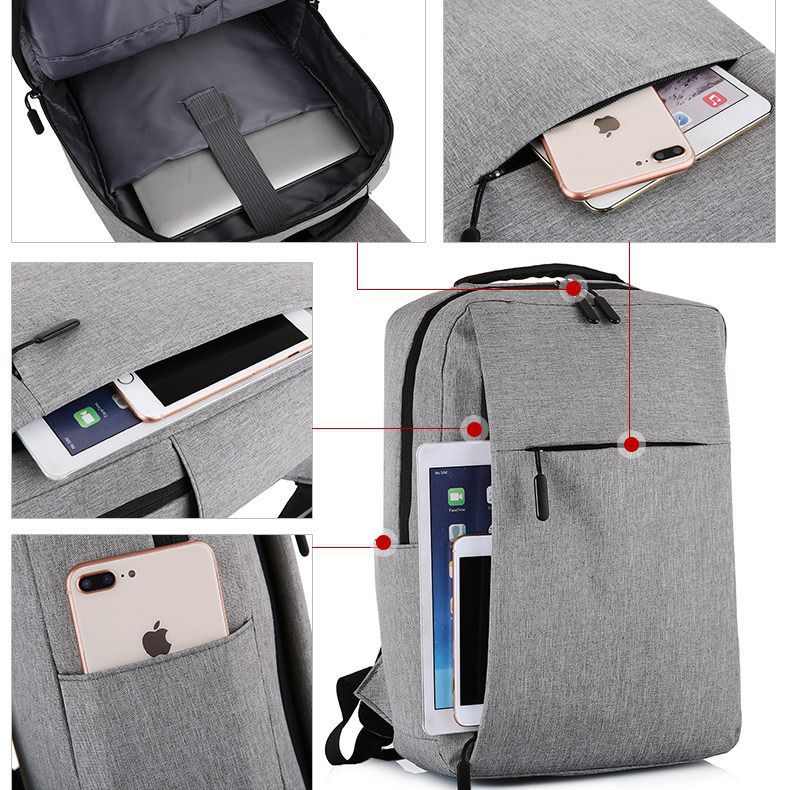 Business Gift backpack laptop schoolbag business travel backpack men's large capacity backpack multifunctional