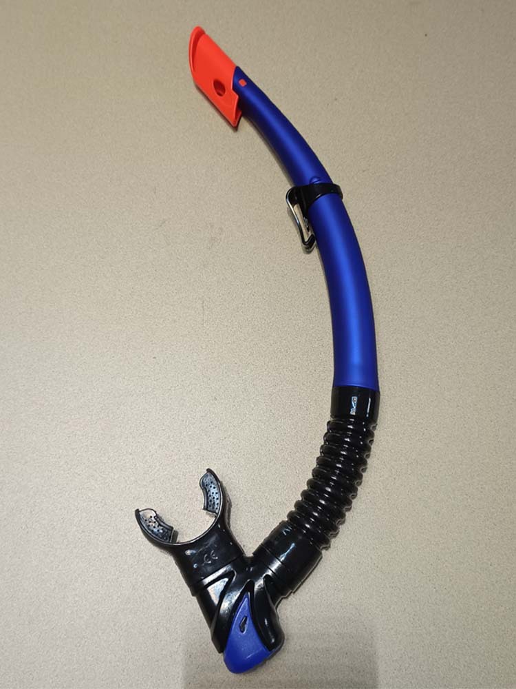 Adult Unisex Fully Dry Semi-Dry Wet Free Diving Silicone Snorkel Snorkeling Sambo Diving Equipment