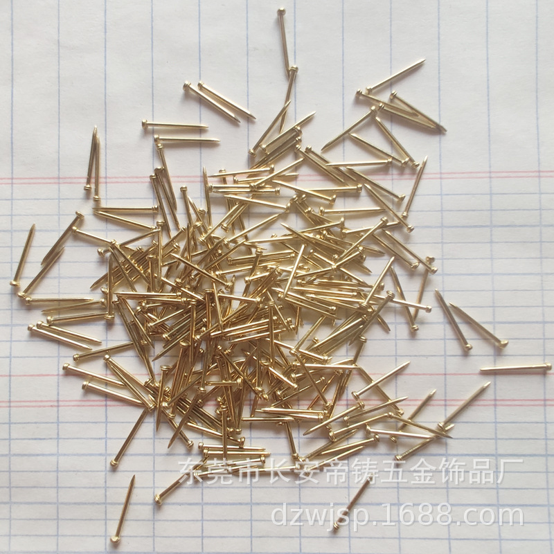 [hot Sale in Guangdong Manufacturers] 7-shaped Pins, Special-shaped Copper Iron Stainless Steel Pins