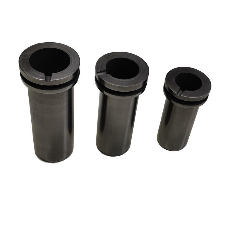 Double-Ring Graphite Crucible, High-Temperature Resistant Gold Smelting Crucible, Small Casting Resistance Furnace Crucible, Gold Melting Tool