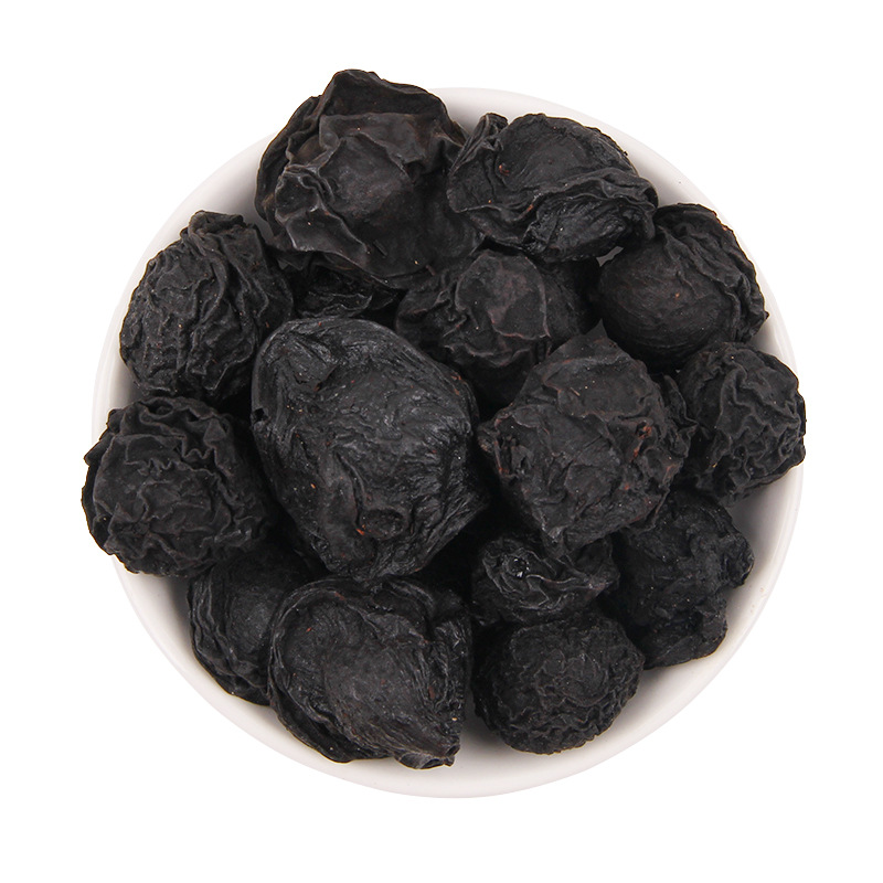 Factory wholesale edible bulk black plum dried sour plum soup raw materials smoked black plum new goods dried black plum tea