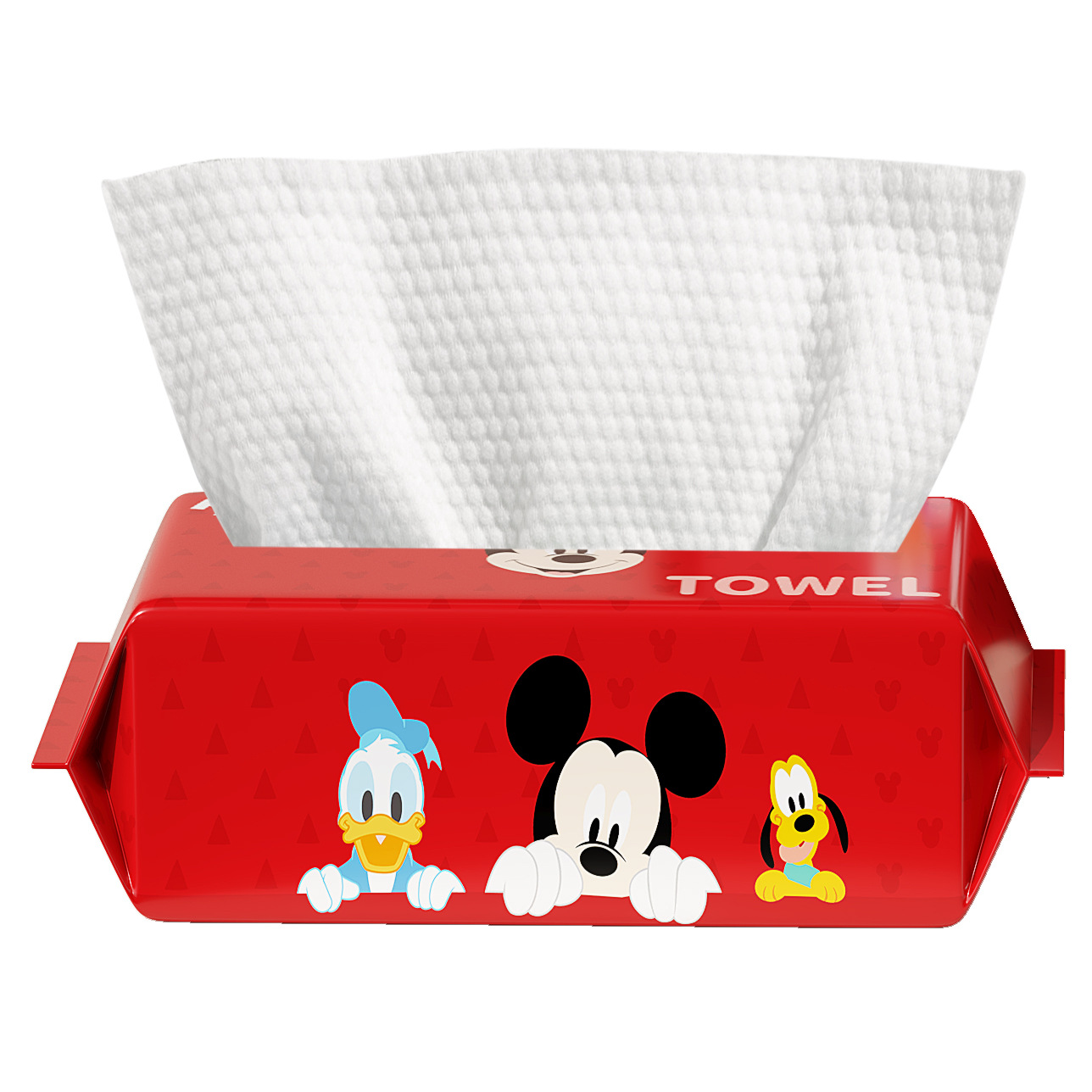 Strawberry Bear Face Towel Disney Disposable Cleansing Towel Removable Face Towel Thickened Beauty Makeup Remover Face Towel