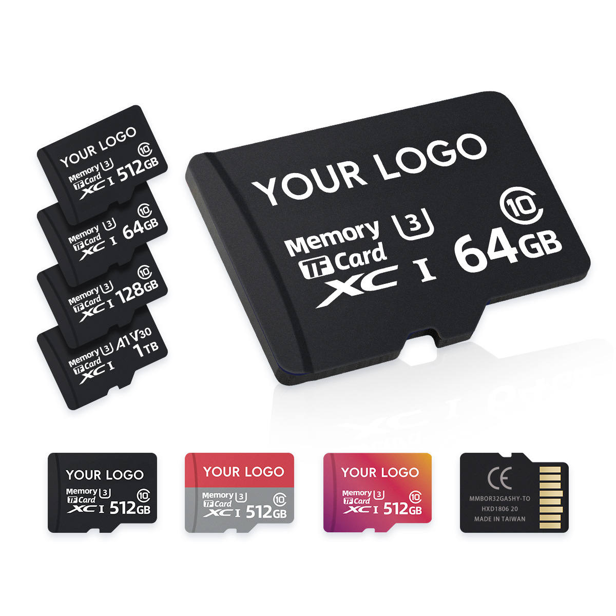 Factory Direct Sales 8g Memory Card 16g Tf Card 32g Mobile Phone 128g Camera 64g Monitoring Driving Recorder 4g