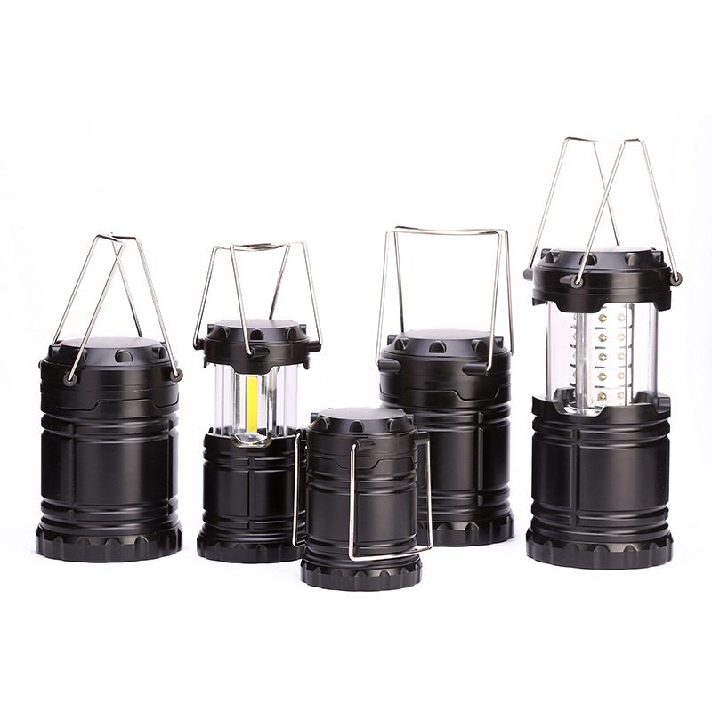 Outdoor camping lantern creative telescopic convenient camping lamp portable tent lamp factory direct emergency lamp