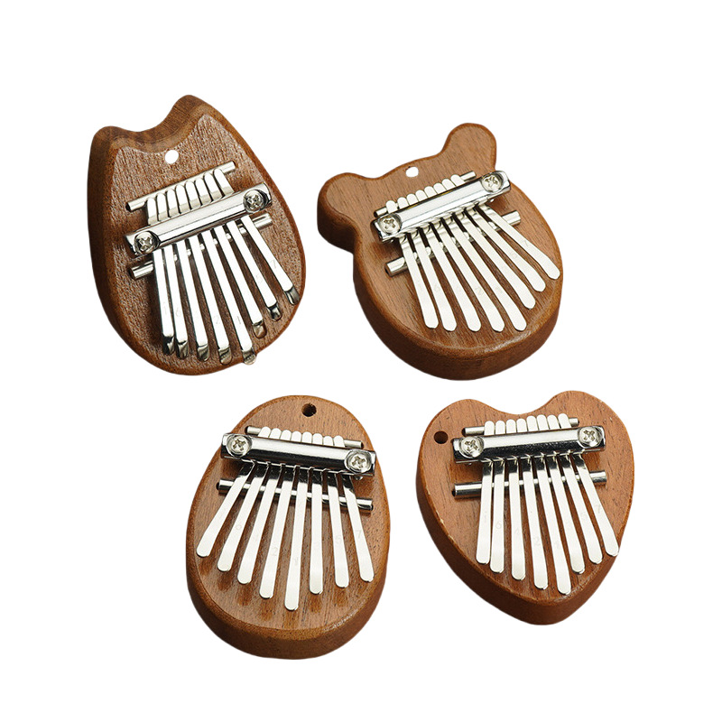 Thumb Piano 8-Tone Kalimba Mini Five-Finger Piano Portable Finger Piano Niche Musical Instrument Kidsren's Educational Toys Wholesale