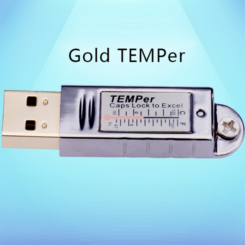 USB Thermometer Computer Room Temperature Monitor USB Temperature Monitoring Recorder Temper