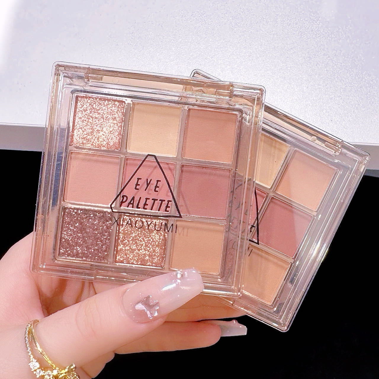 Палитра теней для век из 9 цветов, перламутровые матовые, земляные тона, плоские цвета, для макияжа студенток