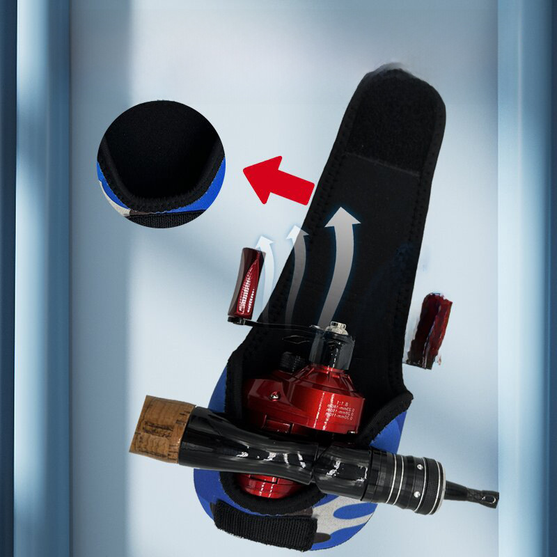 Lure Fishing Reel Bag, Drum Reel Bag, Fishing Reel Storage Bag, U-Shaped Open Style, Various Styles, Exclusively for Cross-Border Export