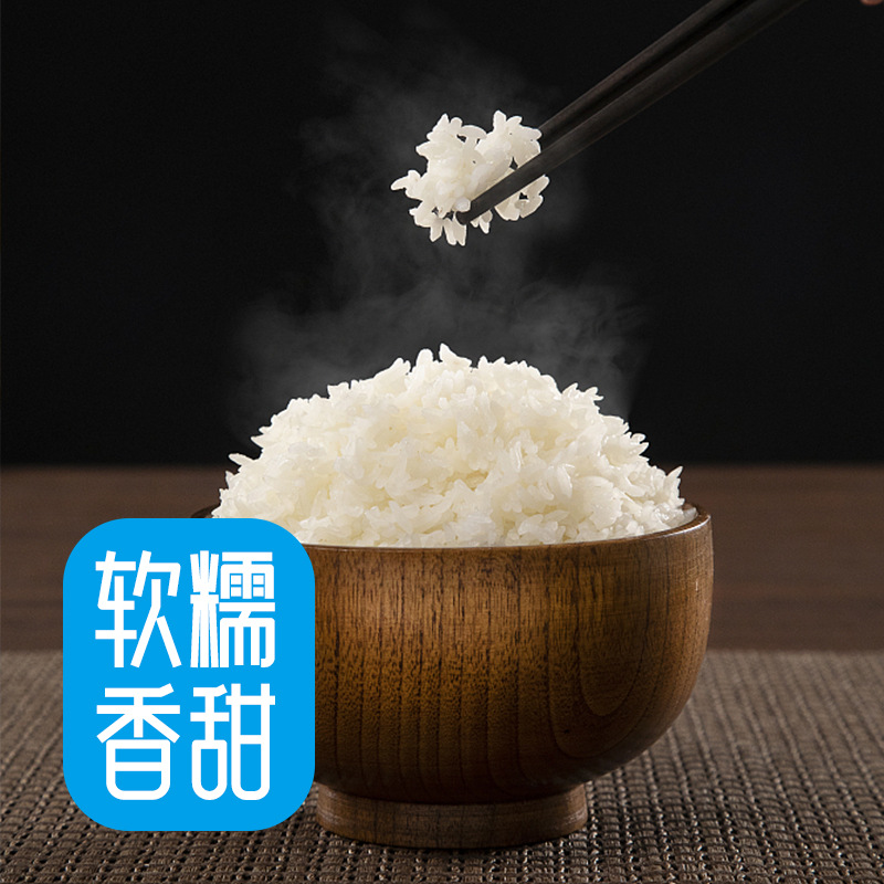 Rice 500g New Rice Northeast Rice Brick Vacuum Packaging Farm-Grown Grains Manufacturer Wholesale Grains