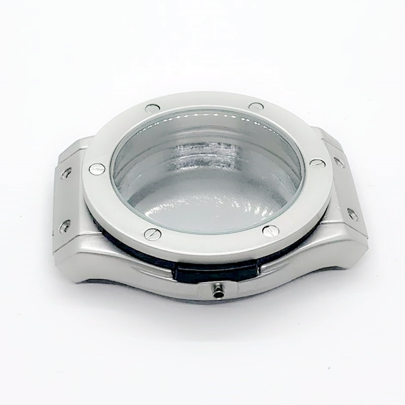 Medium and High-End Zinc Alloy Shell Waterproof Multi-Functional Fashionable Watch Case and Watch Strap Set Custom Processing with Drawings and Samples