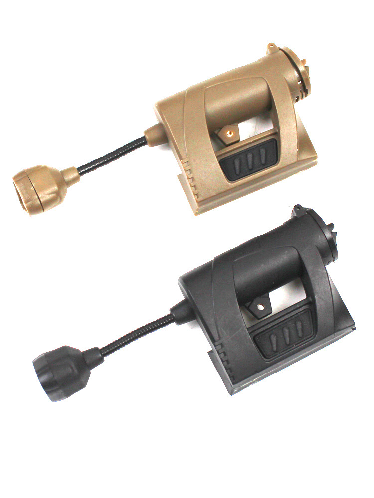 Cross-border MPLS CHARGE tactical helmet signal light tri-color serpentine light outdoor helmet light IR identification light