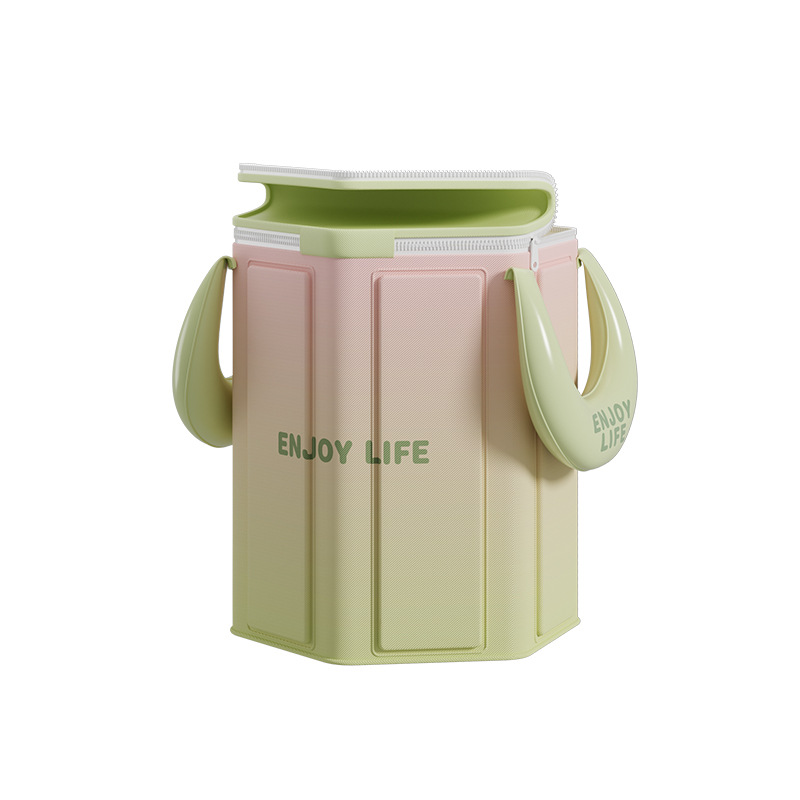 Jiashu Foldableable Foot Bath Bag Household Foot Bath Portable Foot Bath over the Knee Deep Bucket Plus Height over the Calf Foot Bath Bucket