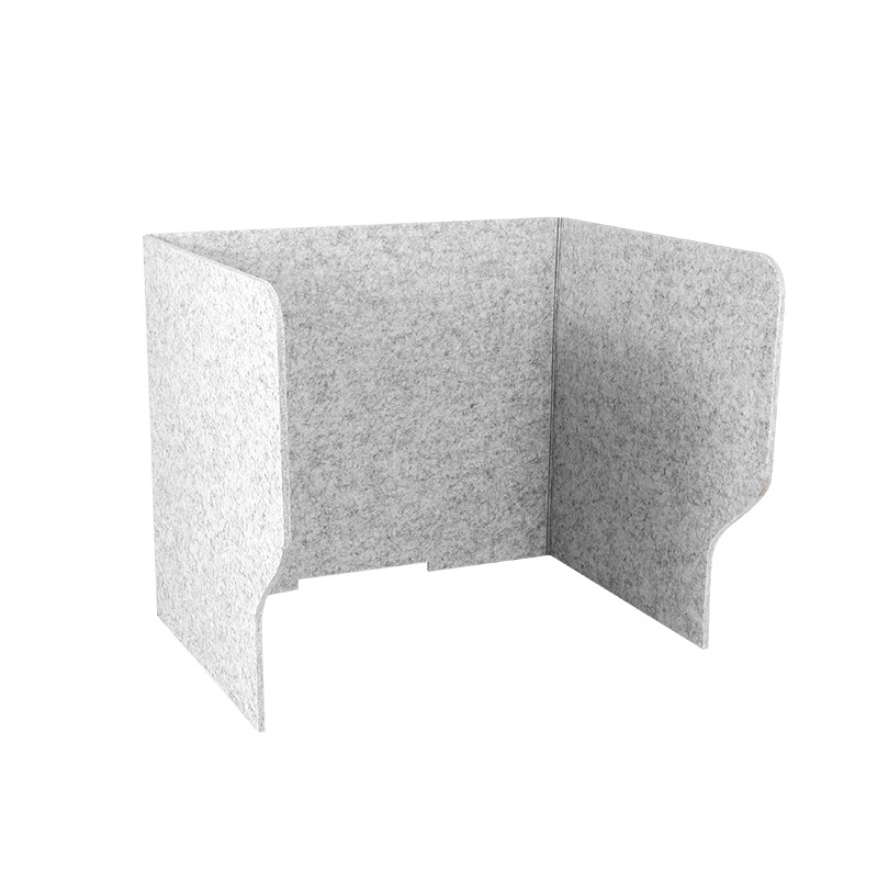 Manufacturer's Cross-Border Punch-Free Anti-Splash Office Desk Screen, Student Desk Isolation Board, Sound-Absorbing Partition, Dining Table Divider