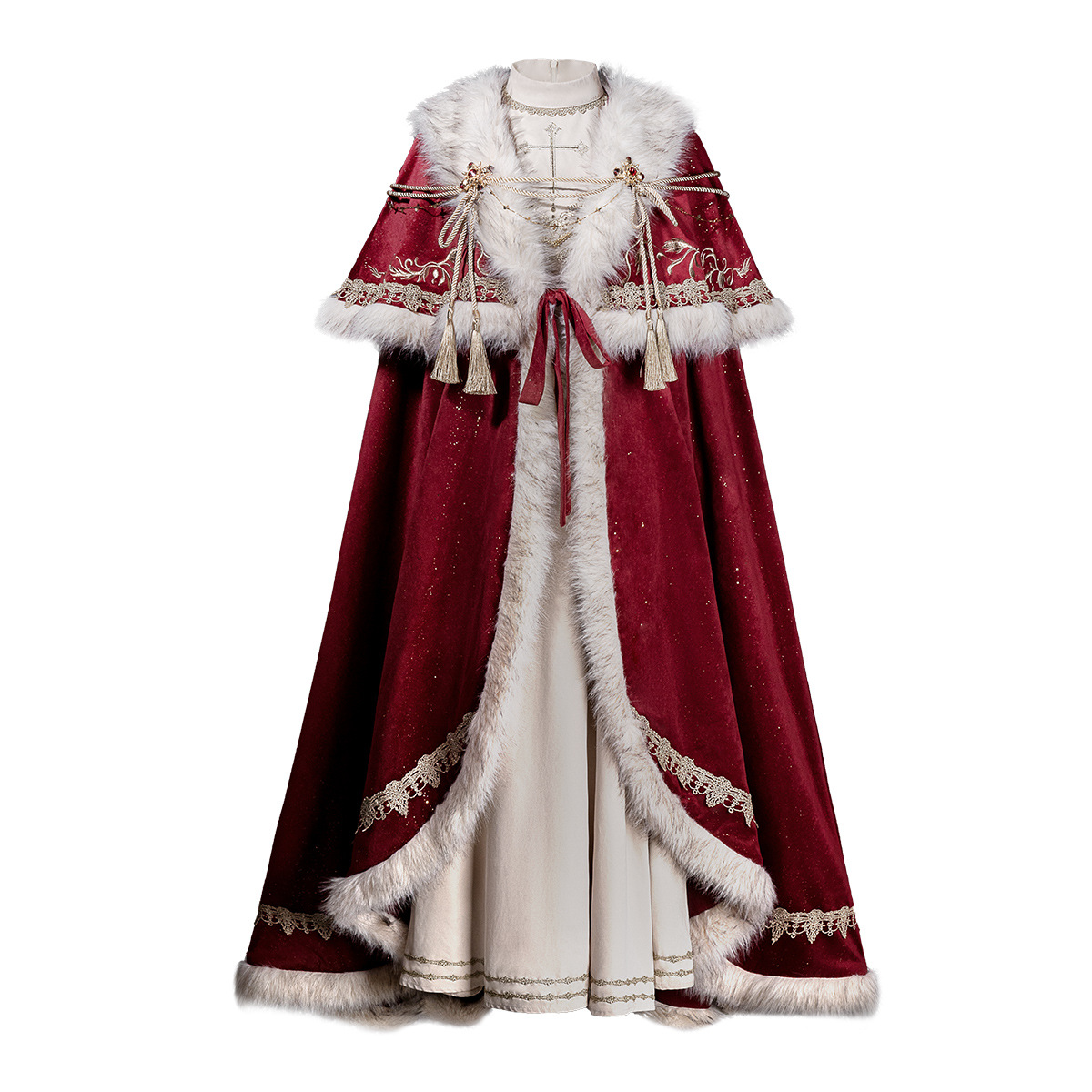 Xiongdoujiang Original Imperial Coronation Lolita Women's Lolita Cloak Dress Daily Sweet Outfit 9744