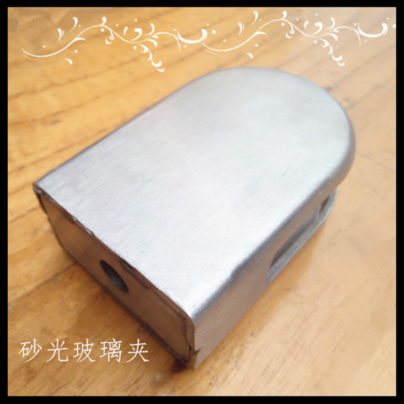 Factory direct quality assurance fish mouth clip stainless steel glass clip clip thickness 6~16 glass fixing accessories