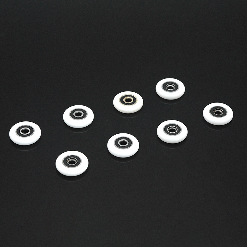 ✅ Old-Fashioned Shower Room Pulley Large Flat Wheel Arc Sliding Door Hanging Wheel Bathroom Bathroom Glass Sliding Door Roller with