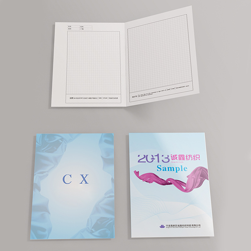 Processing and Printing 80% off Color Card Book Fabric Textile Color Sample Display Book Boutique Sample Book Color Card