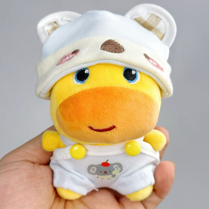 Authentic Duo Ai Lulu Capybara 10cm Baby Clothes Set with Interchangeable Plush Accessories