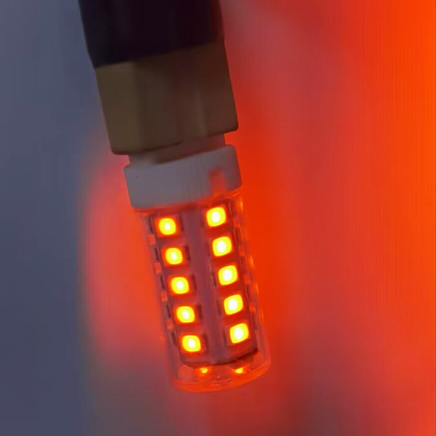 LED G9 E14 Colorful Lamp Beads Lighting Atmosphere Bulb Bedroom Romantic Lamp Popular Photo Fill Light Lantern Light Source