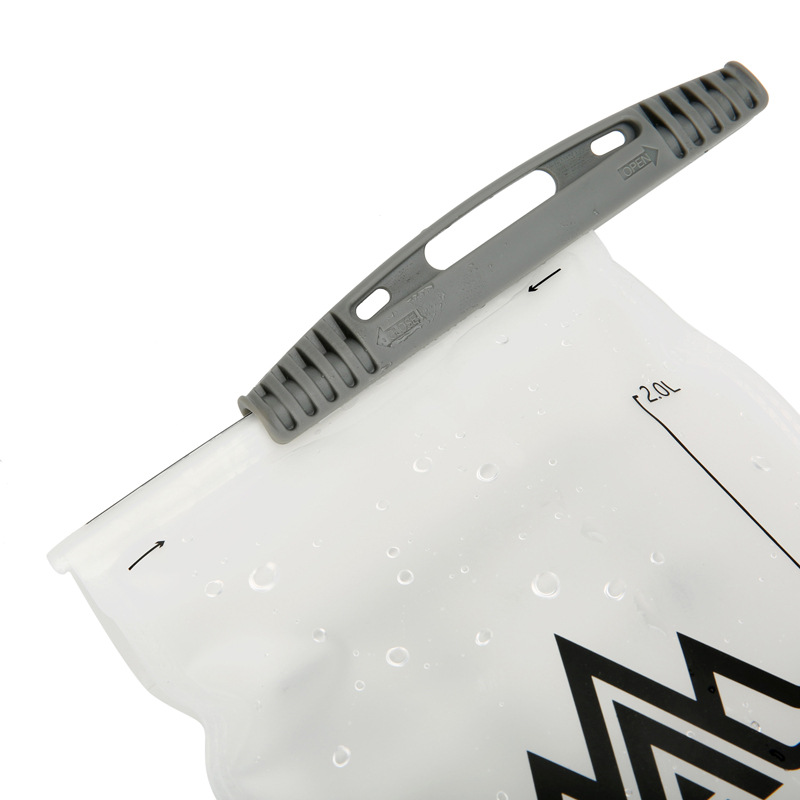 Cross-border Wholesale Portable Cycling Sports Water Bag Mountaineering Hiking PEVA Water Replenishment Bag Marathon Folding Water Storage Bag