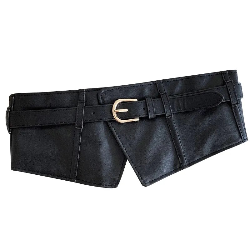 Wide waist seal belt Women's 2024 new belt high-grade decoration dress with suit jacket sweater coat