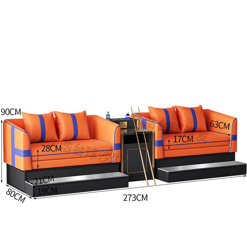 Billiards Sofa, Ball Viewing Chair, Billiards Room, Club Entertainment Competition Special New High-End Spring Ball Viewing Sofa