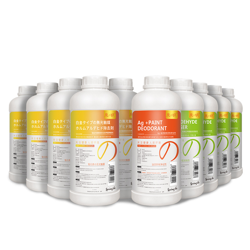 Japanese Non-Photocatalyst Titanium Dioxide Formaldehyde Removal Benzene Spray Decoration Air Pollution Scavenger Decoration Furniture