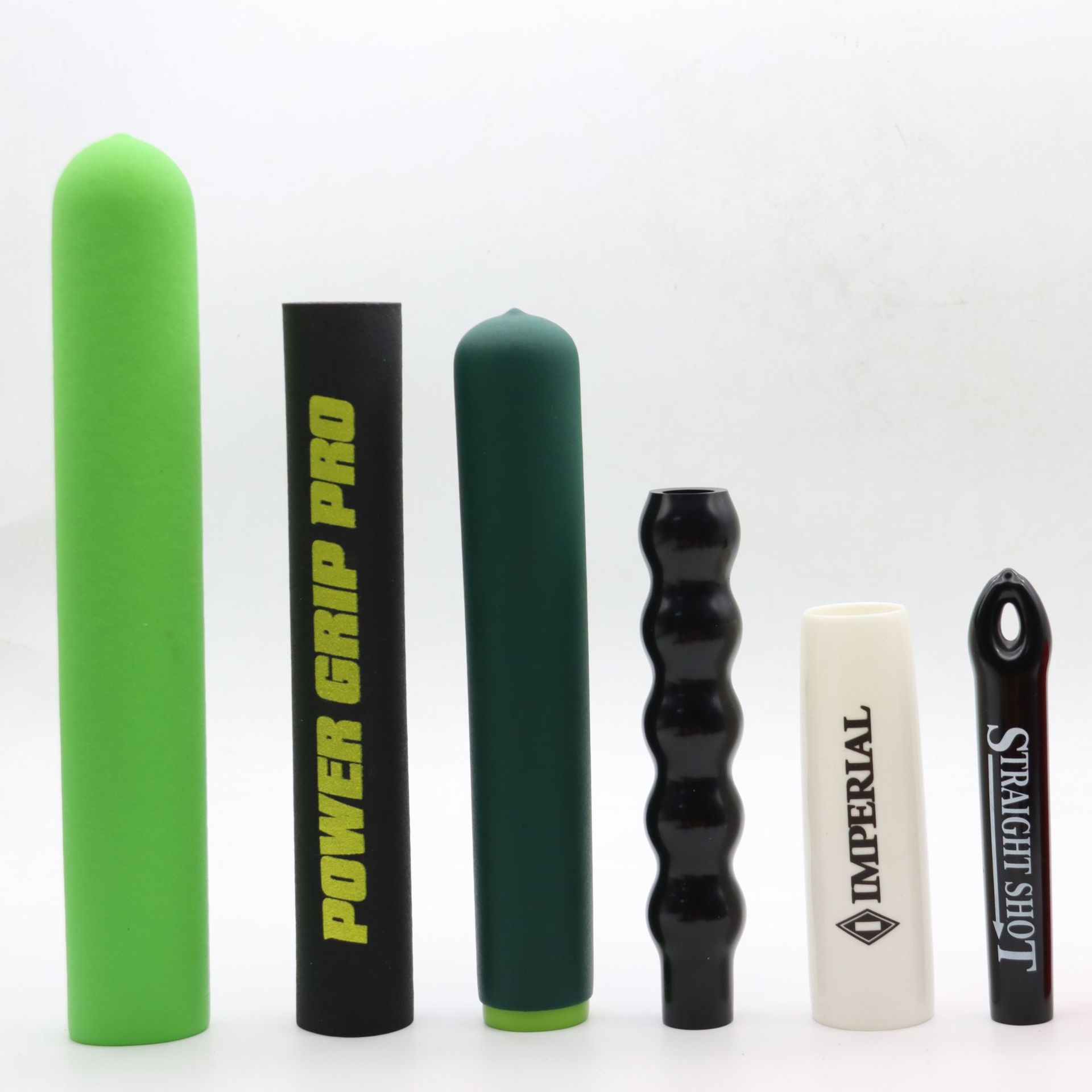 Factory customized double-pass gloves grip middle set pvc dip plastic handle smooth pockmarked rubber hand grip set