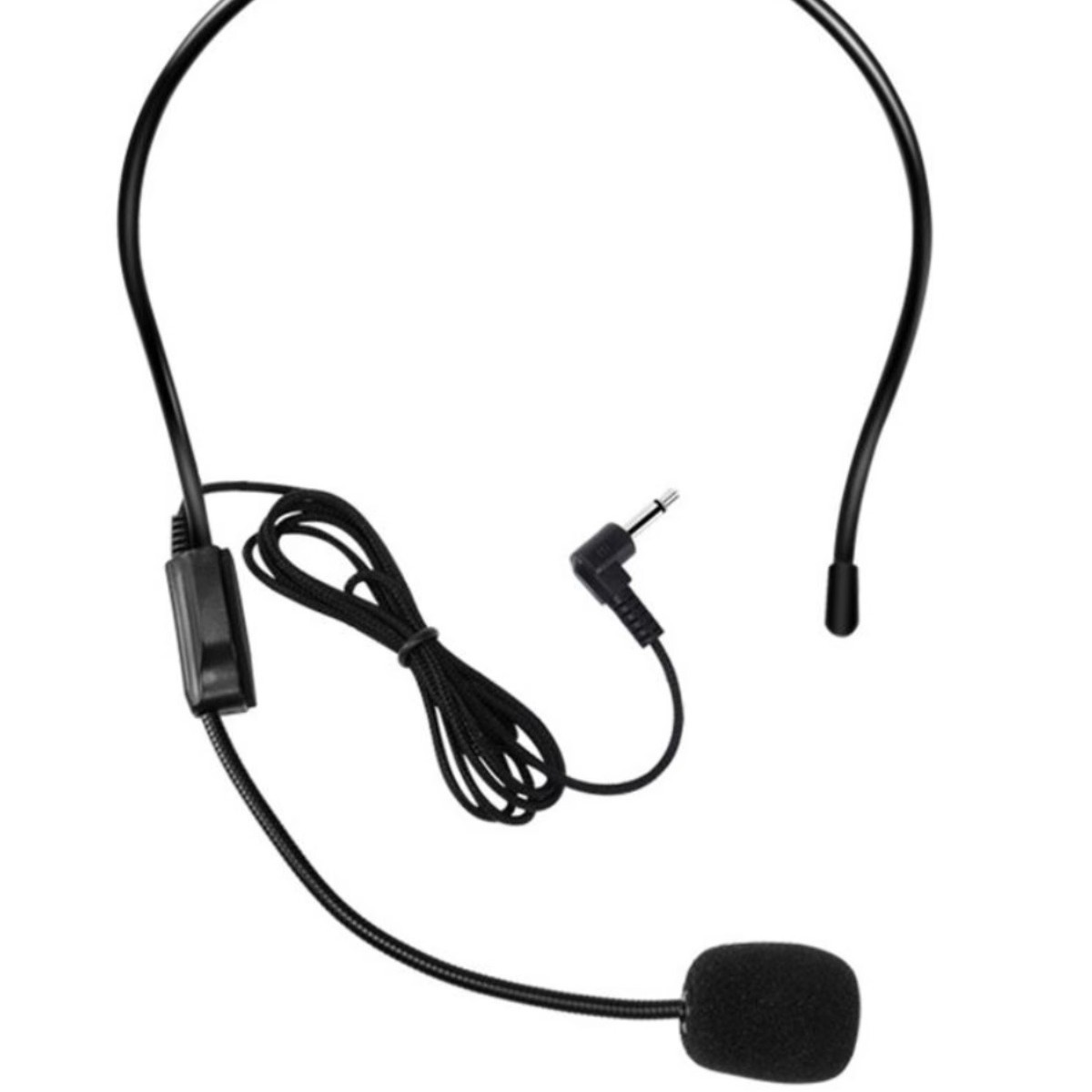 Little Bee Microphone Amplifier Teacher's Wired Neutral Lavalier Head-Mounted Teacher Teaching Microphone Headset