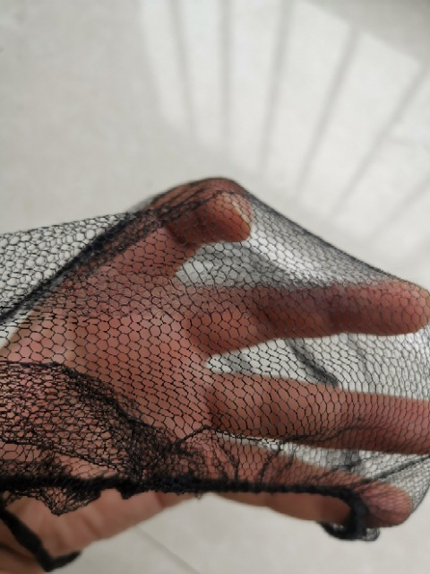 Disposable Nylon Mesh Beard Sleeve Blue Breathable White Brown Black Single Rib Headwear Ear-Hanging Beard Sleeve