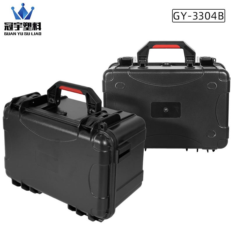 Портативный ударопрочный, плеснестойкий, водонепроницаемый контейнер, ящик для точного инструмента, защита оборудования, пластиковый медицинский ящик