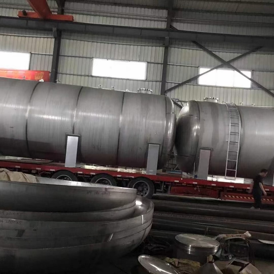 NMP storage tank stainless steel 304 vertical horizontal storage tank chemical liquid collection tank buffer tank new liquid tank waste liquid tank