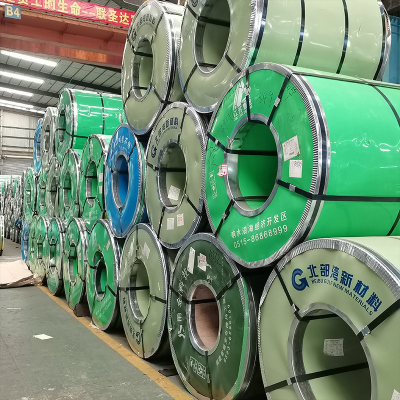 304 Stainless Steel Roll 201 304L 310S 316L Cold-Rolled Hot Tie Full Roll Open Flat Medium Thick Roll Wholesale