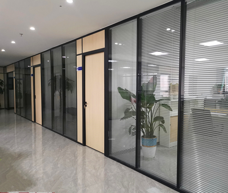 Стеклянные перегородки для офисов, офисные здания, высокие перегородки, коммерческие офисные перегородки, перегородки для туалетов