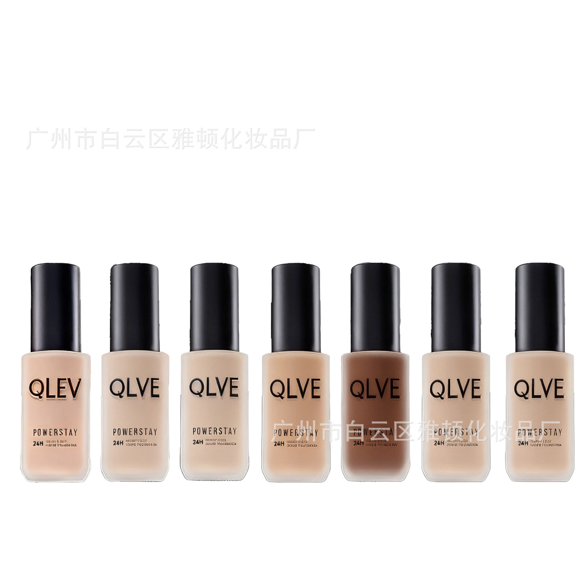 Cross-Border Liquid Foundation Customized Cosmetics Processing Factory Oem Concealer Moisturizing Long-Lasting Cosmetics in Various Shades