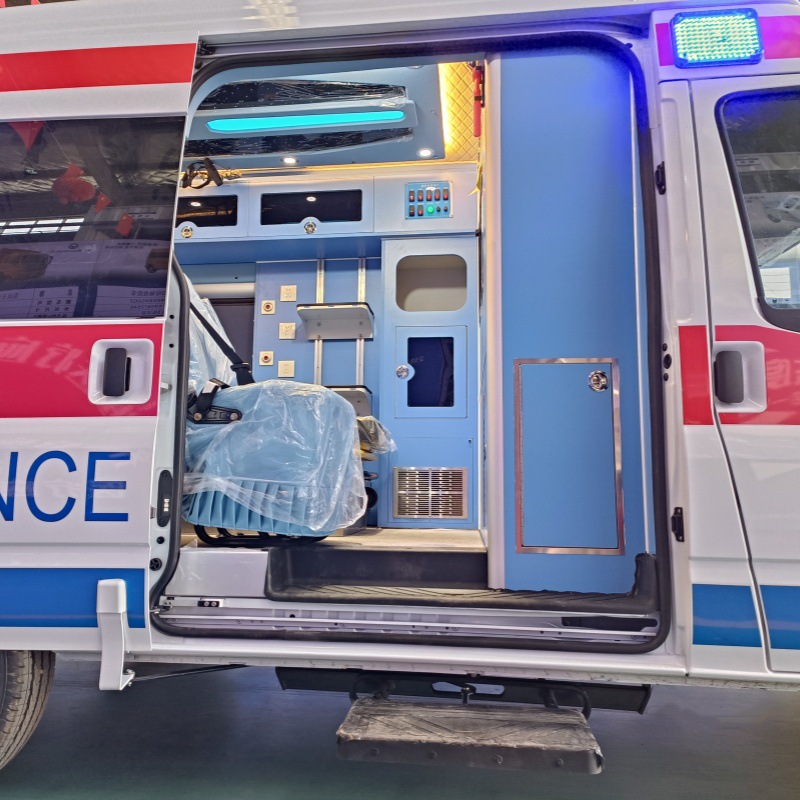 Jmc Fushun Short-Wheelbase Mid-Roof Non-Emergency Disability Transfer, Hospital-To-Hospital Transfer, Factory Direct Sales, Can Be Bid/Tendered in Installments