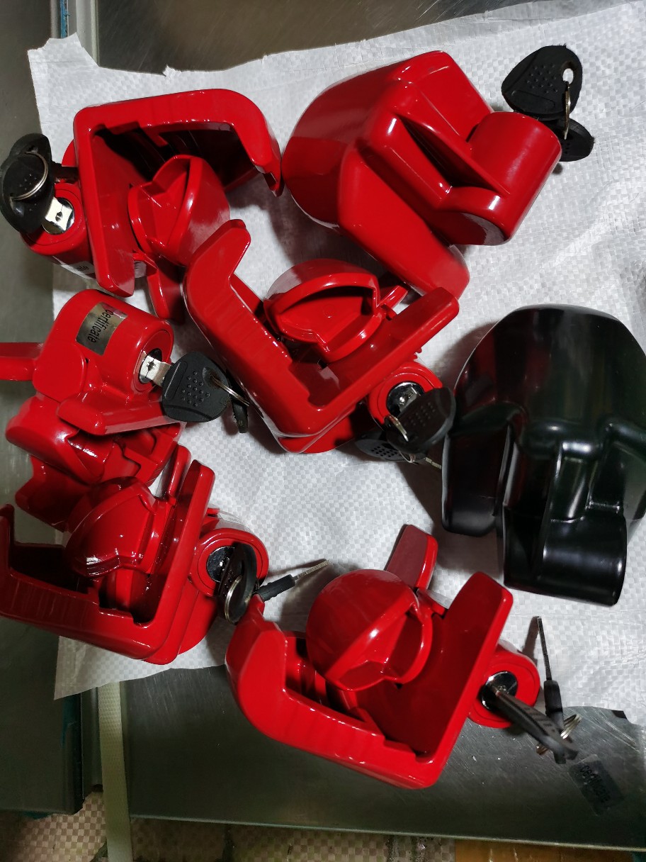 Cross-Border Rv Trailer Lock Hook Lock Rv Lock Tractor Hook Lock Trailer Accessories Connector Lock Set