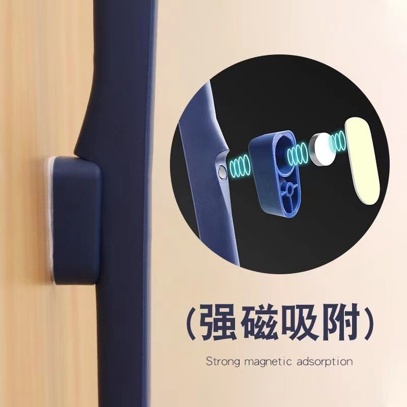 Household Magnetic Shoehorn, Shoe-Wearing Aid, Extended Plastic Shoehorn with Long Handle, Shoe Lifter for Pregnant Women and the Elderly Without Bending over