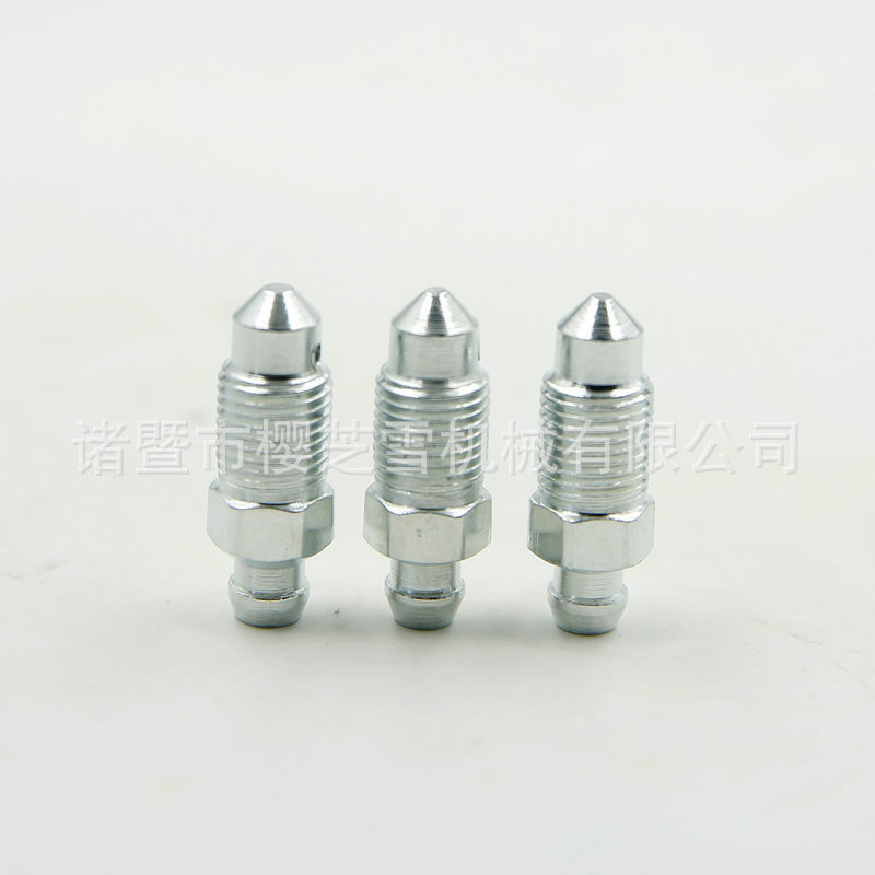 Auto Brake Pump Bleed Screw Hydraulic Brake Pump Exhaust Screw Bleed Screw Brake Pump Accessories
